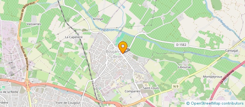 localisation de l'entreprise MADAME MANON PLANES à BOUJAN-SUR-LIBRON