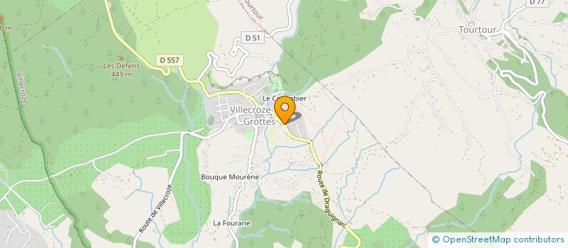 localisation de l'entreprise MADAME MANON PLANTIER-CHATEAU  VILLECROZE