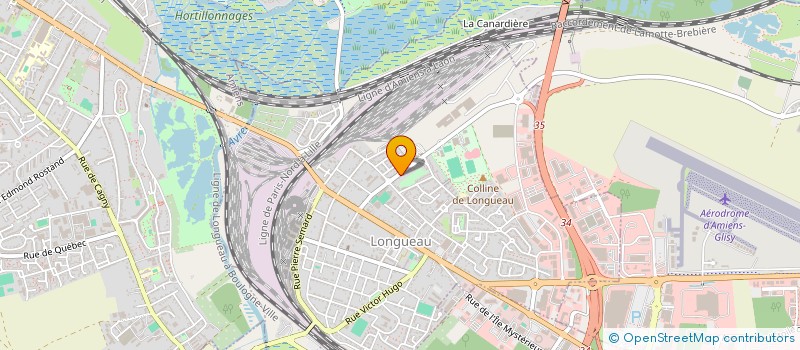 localisation de l'entreprise MADAME MANON POIRE  LONGUEAU