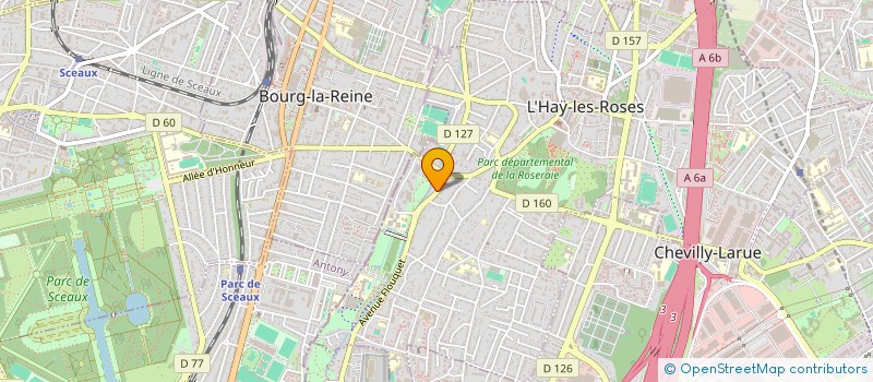 localisation de l'entreprise MADAME MANON POTHIN  L'HAY-LES-ROSES