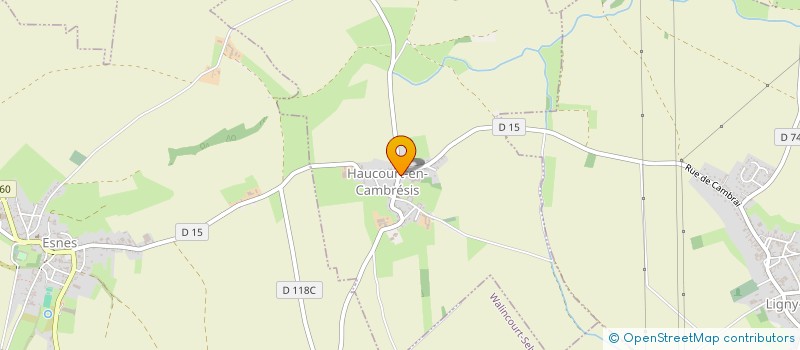 localisation de l'entreprise MADAME MANON POTIER  CAMBRAI