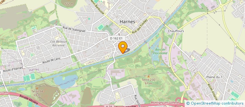 localisation de l'entreprise MADAME MANON POTTERIE  HARNES