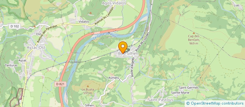 localisation de l'entreprise MADAME MANON POUEY  BOO-SILHEN