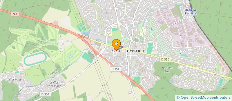 localisation de l'entreprise MADAME MANON POULET  OZOIR-LA-FERRIERE