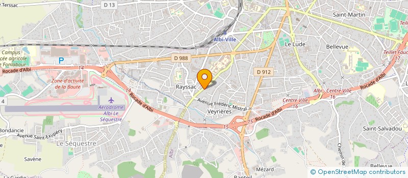 localisation de l'entreprise MADAME MANON PRADAYROL  BERTHOLENE