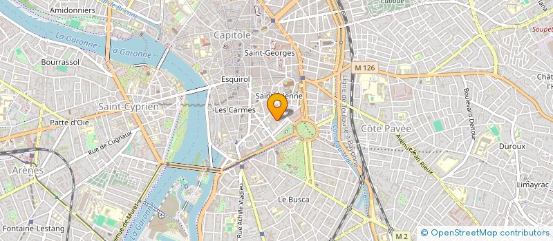 localisation de l'entreprise MADAME MANON PRADELLE  TOULOUSE