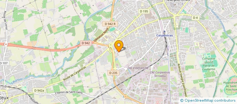 localisation de l'entreprise MADAME MANON PRENOT-GUINNARD  CARPENTRAS