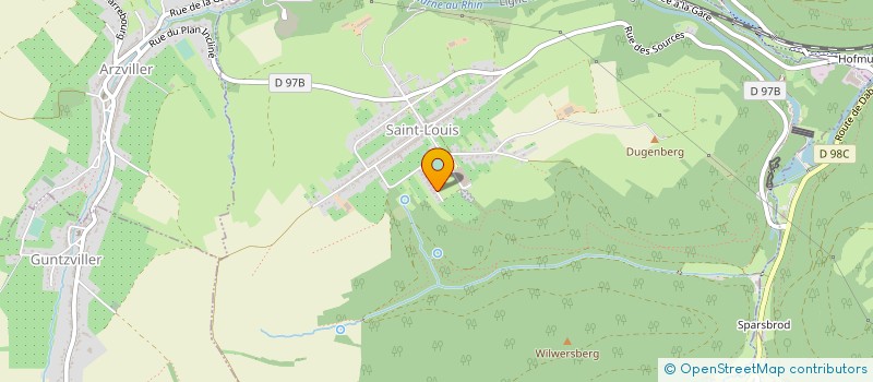 localisation de l'entreprise MADAME MANON PRIM  SARREBOURG