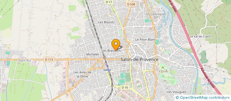 localisation de l'entreprise MADAME MANON PUGLIESE  EYGUIERES