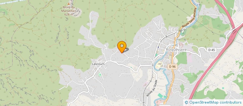 localisation de l'entreprise MADAME MANON PUGLIESI  ROQUEVAIRE