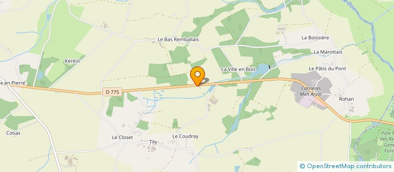 localisation de l'entreprise MADAME MANON QUATRAVAUX  AVESSAC