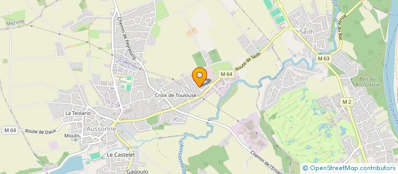 localisation de l'entreprise MADAME MANON QUILLET  AUSSONNE