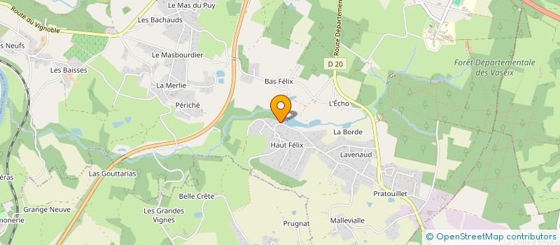 localisation de l'entreprise MADAME MANON RAGOT  VERNEUIL-SUR-VIENNE