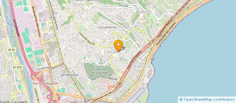 localisation de l'entreprise MADAME MANON RANUZZI à NICE