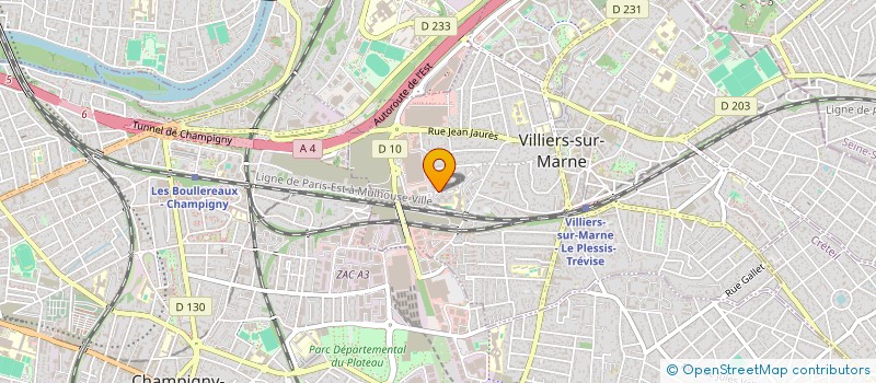 localisation de l'entreprise MADAME MANON RASSCHAERT  VILLIERS-SUR-MARNE