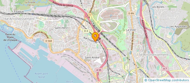 localisation de l'entreprise MADAME MANON RAT à MARSEILLE