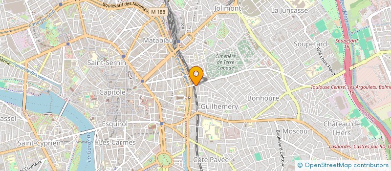 localisation de l'entreprise MADAME MANON RAUPP à TOULOUSE