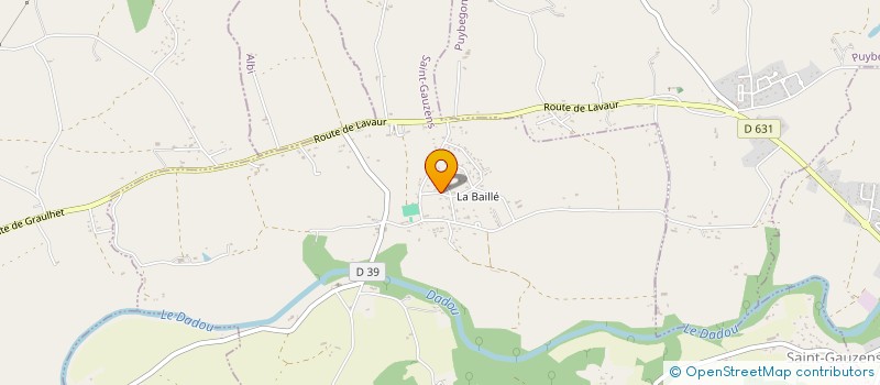 localisation de l'entreprise MADAME MANON RAYSSAC  SAINT-GAUZENS