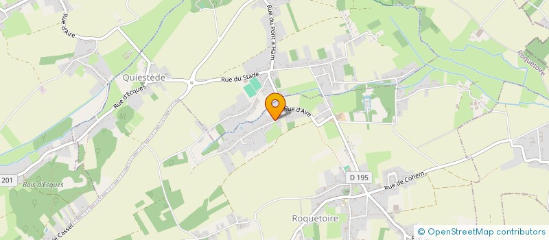 localisation de l'entreprise MADAME MANON REANT  ROQUETOIRE