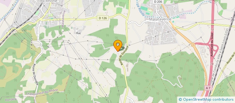 localisation de l'entreprise MADAME MANON REBOUL  MALATAVERNE