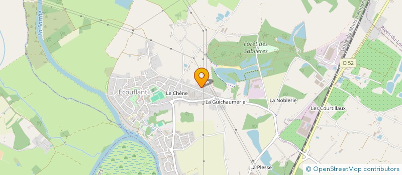 localisation de l'entreprise MADAME MANON REDON  ECOUFLANT