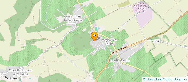 localisation de l'entreprise MADAME MANON REES  PARGNY-LES-REIMS