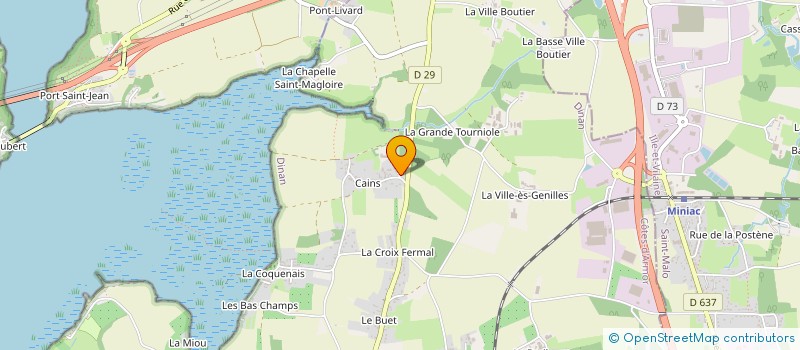 localisation de l'entreprise MADAME MANON REGEARD  PLEUDIHEN-SUR-RANCE