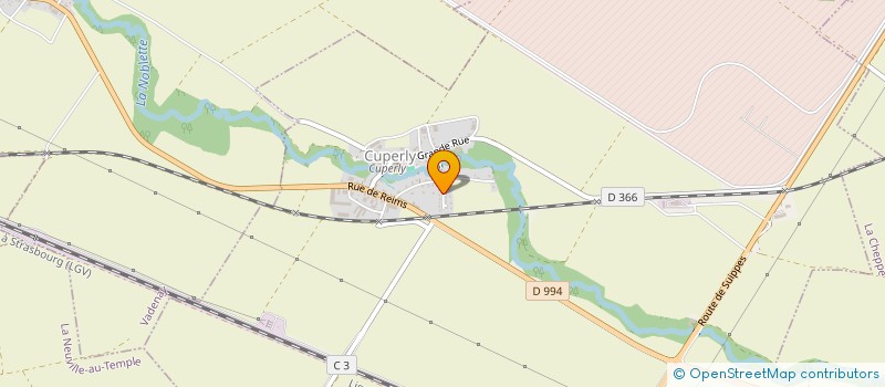 localisation de l'entreprise MADAME MANON RENOTTE  CUPERLY