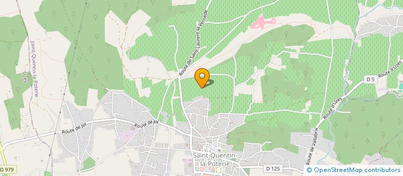localisation de l'entreprise MADAME MANON RENOY  SAINT-QUENTIN-LA-POTERIE
