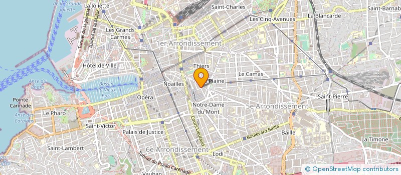 localisation de l'entreprise MADAME MANON REYNAUD à MARSEILLE