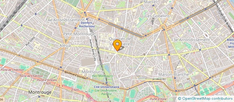 localisation de l'entreprise MADAME MANON RICARD  PARIS