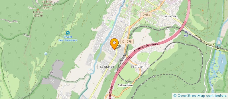 localisation de l'entreprise MADAME MANON RICHAND  VIF