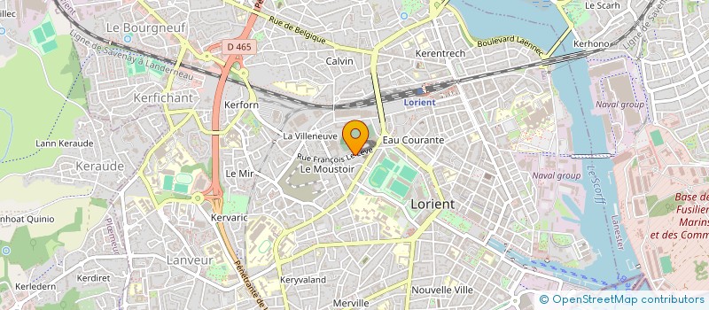 localisation de l'entreprise MADAME MANON RIDEL  LORIENT