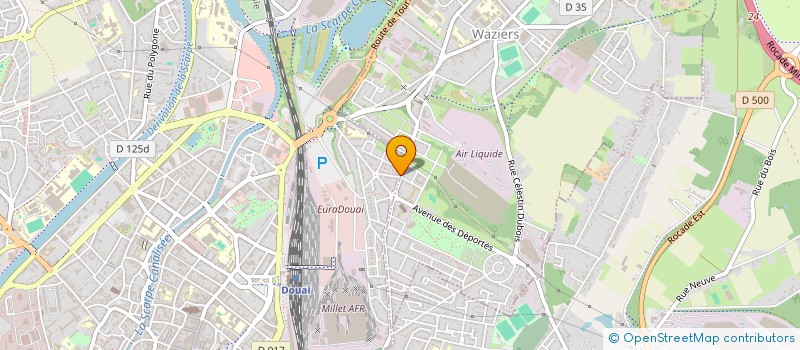 localisation de l'entreprise MADAME MANON RIEM  DOUAI