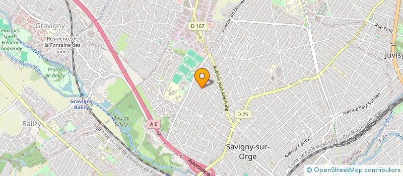 localisation de l'entreprise MADAME MANON RIEMANN  SAVIGNY-SUR-ORGE
