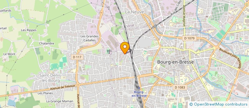 localisation de l'entreprise MADAME MANON RIEUX à BOURG-EN-BRESSE