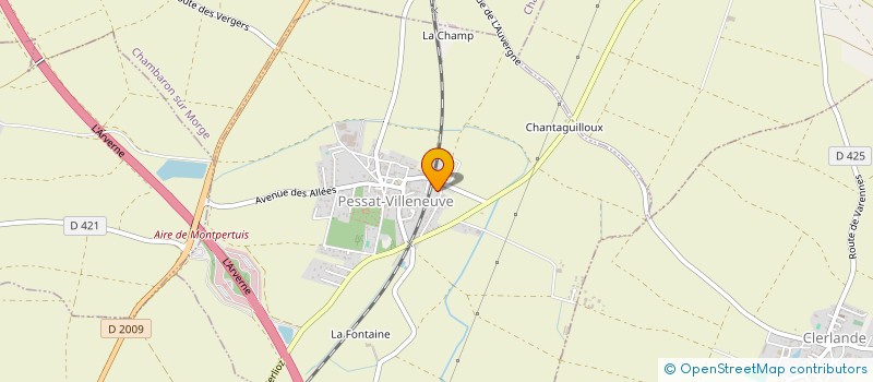 localisation de l'entreprise MADAME MANON RIGAUD  LE CHEIX