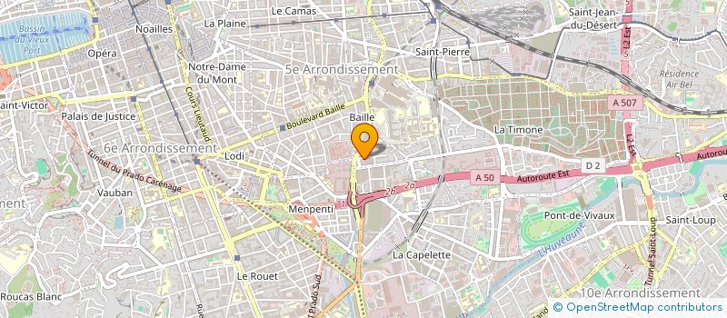 localisation de l'entreprise MADAME MANON ROBERT à MARSEILLE