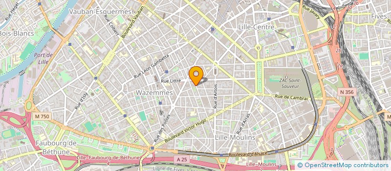 localisation de l'entreprise MADAME MANON ROBINO à LILLE