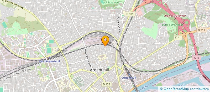 localisation de l'entreprise MADAME MANON ROBIOU  ARGENTEUIL