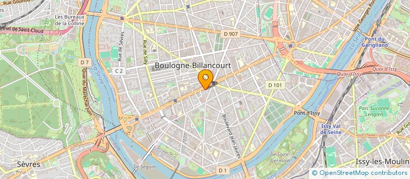 localisation de l'entreprise MADAME MANON ROBRETEAU à BOULOGNE-BILLANCOURT