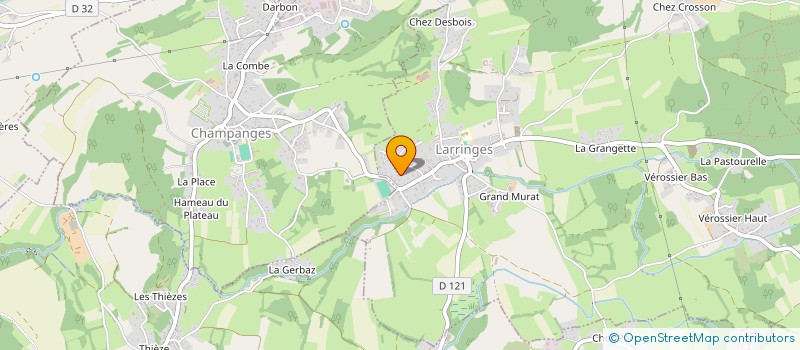 localisation de l'entreprise MADAME MANON RODRIGUES VICENTE  LARRINGES