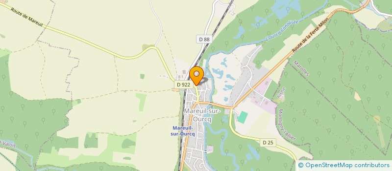 localisation de l'entreprise MADAME MANON ROLLET  MAREUIL-SUR-OURCQ