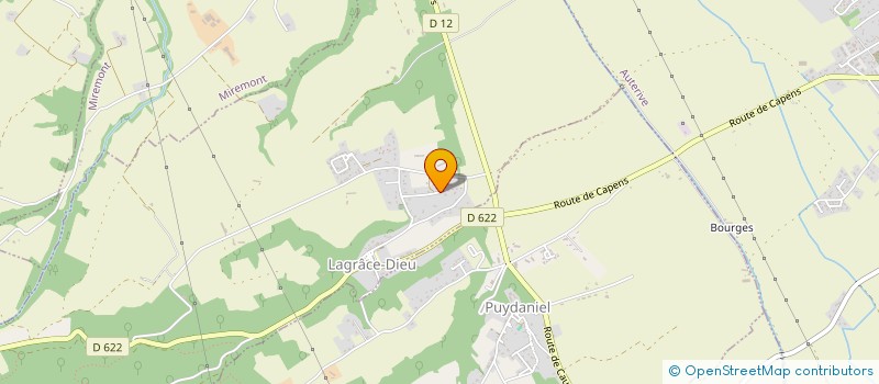 localisation de l'entreprise MADAME MANON ROMERO  LAGRACE-DIEU