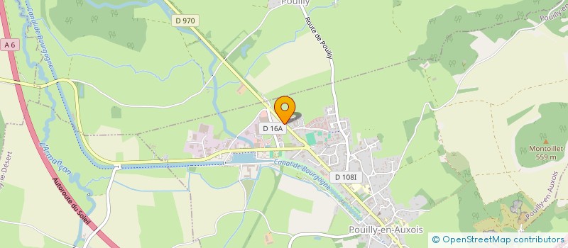 localisation de l'entreprise MADAME MANON ROND  POUILLY-EN-AUXOIS