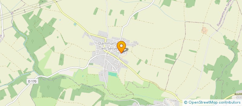 localisation de l'entreprise MADAME MANON ROSSE CINAL  DAMMARTIN-EN-SERVE