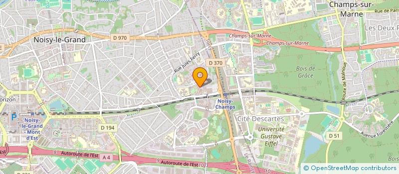 localisation de l'entreprise MADAME MANON ROSSENTHAL  NOISY-LE-GRAND