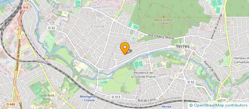localisation de l'entreprise MADAME MANON ROUANET  YERRES