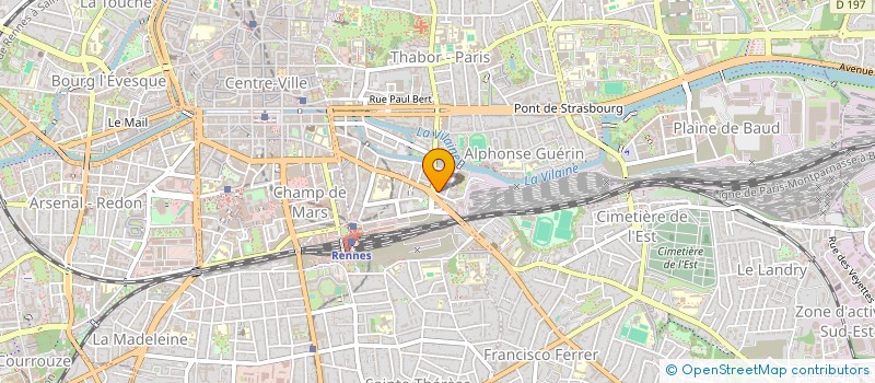 localisation de l'entreprise MADAME MANON ROUSSEL  RENNES