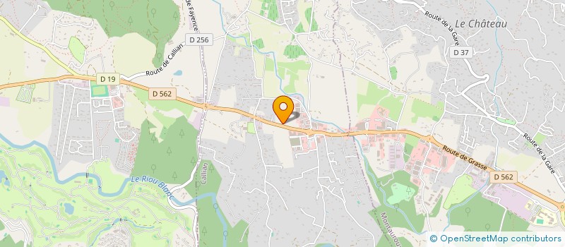 localisation de l'entreprise MADAME MANON RUSSO  MONTAUROUX